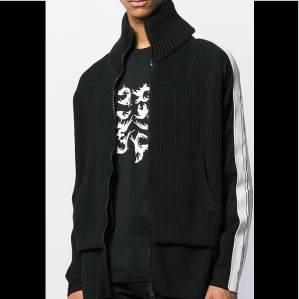 Givenchy Mens Jumper Sweater With Zip Size M